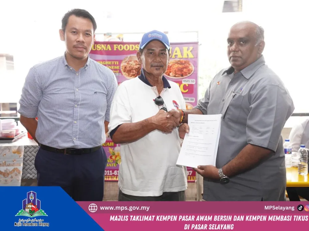 MAJLIS TAKLIMAT KEMPEN PASAR AWAM BERSIH & KEMPEN MEMBASMI TIKUS DI PASAR SELAYANG