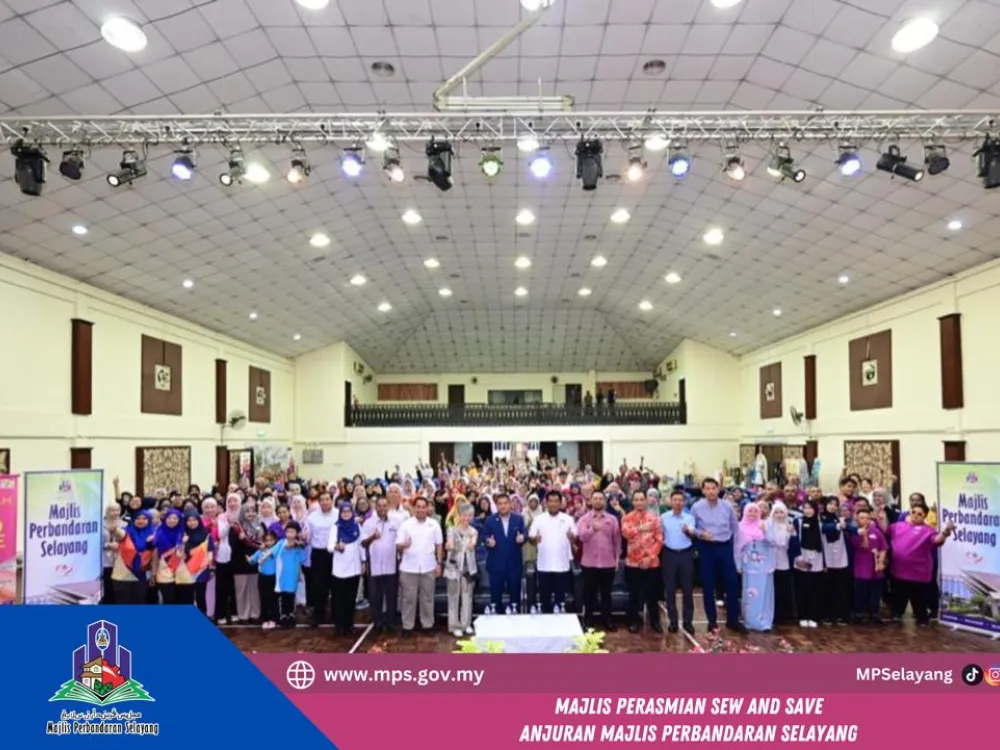 MAJLIS PERASMIAN SEW AND SAVE ANJURAN MPS