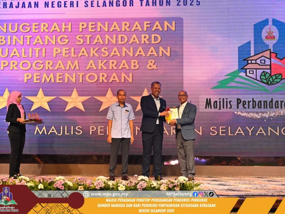 MAJLIS PERASMIAN PENUTUP PERSIDANGAN PENGURUS-PENGURUS SUMBER MANUSIA