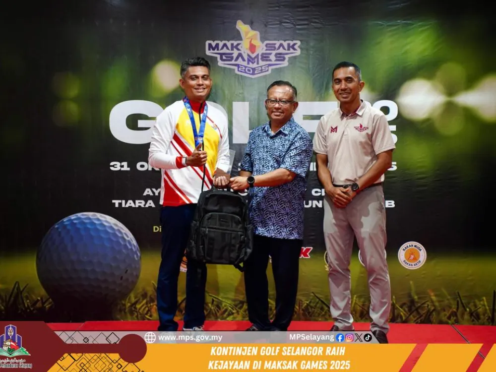 KONTINJEN GOLF SELANGOR RAIH KEJAYAAN DI MAKSAK GAMES 2025