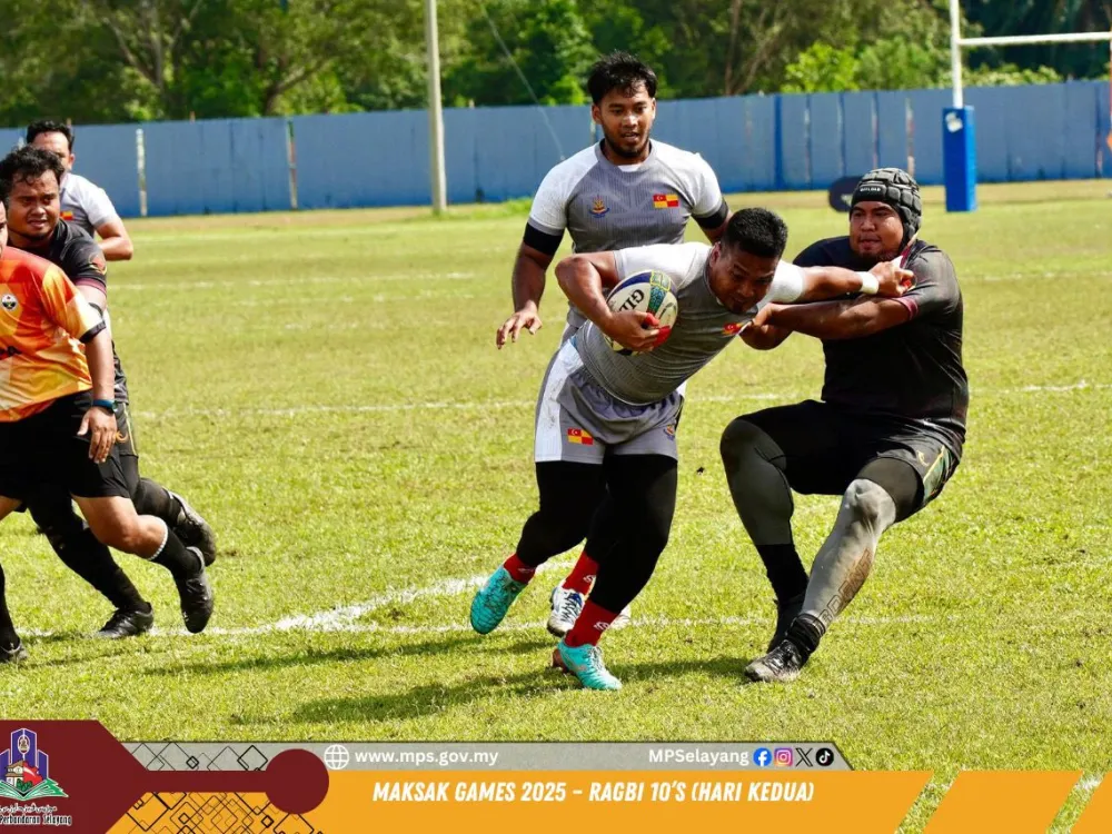 MAKSAK GAMES 2025 &ndash; RAGBI 10&rsquo;S (HARI KEDUA)