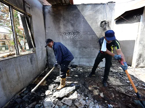 OPS Mega Pembersihan Dikawasan Gas Meletup Putra Heights