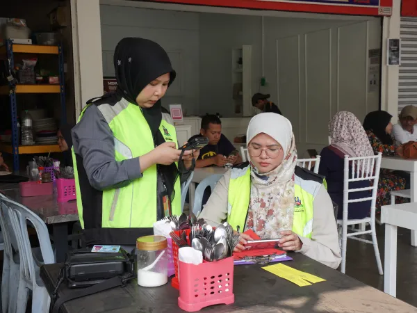 OPERASI BERSEPADU MEDAN SELERA SG. PUSU