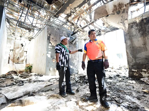 OPS Mega Pembersihan Dikawasan Gas Meletup Putra Heights