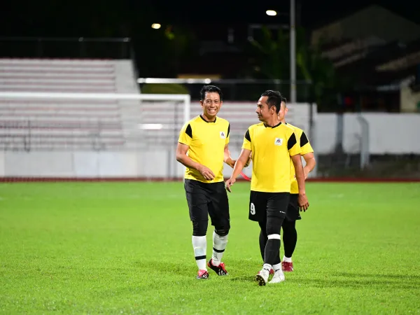 	PERLAWANAN BOLA SEPAK PERSAHABATAN ANTARA MPAJ & MPS