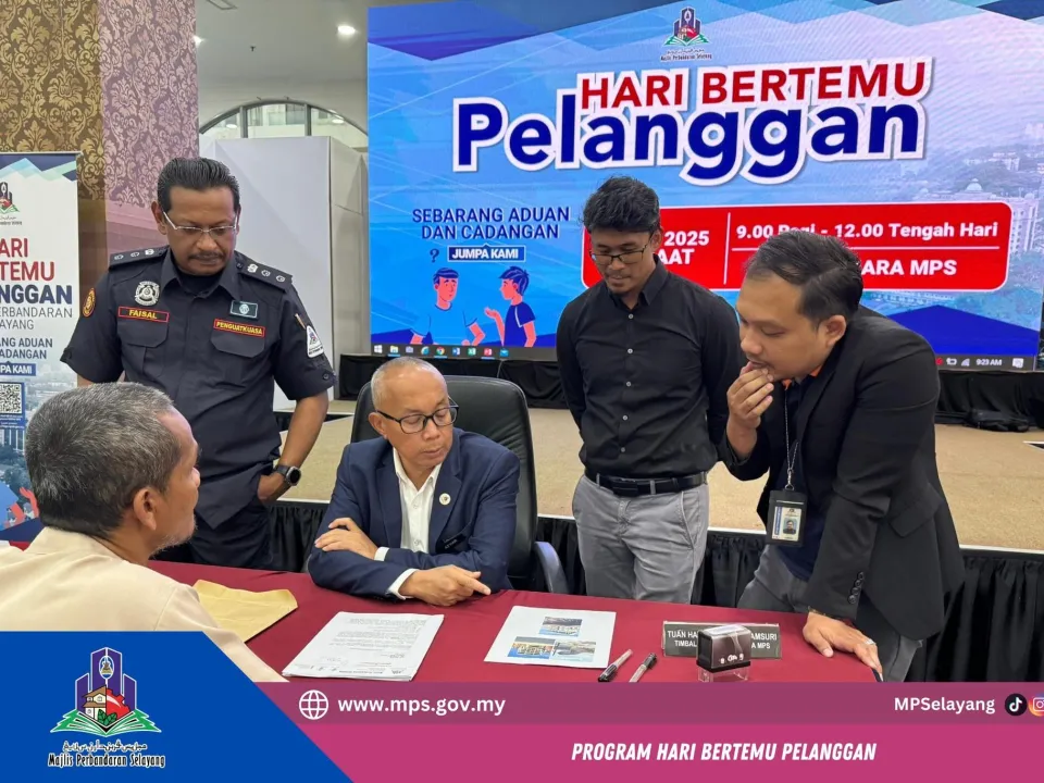 PROGRAM HARI BERTEMU PELANGGAN MAJLIS PERBANDARAN SELAYANG