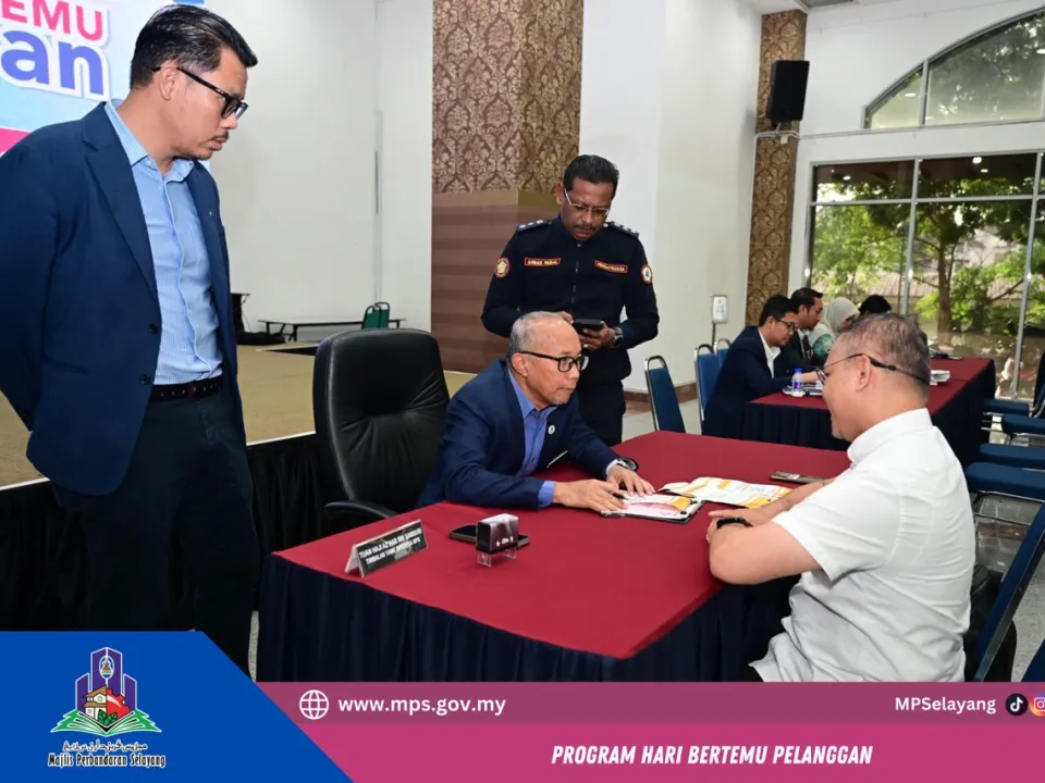 PROGRAM HARI BERTEMU PELANGGAN MAJLIS PERBANDARAN SELAYANG