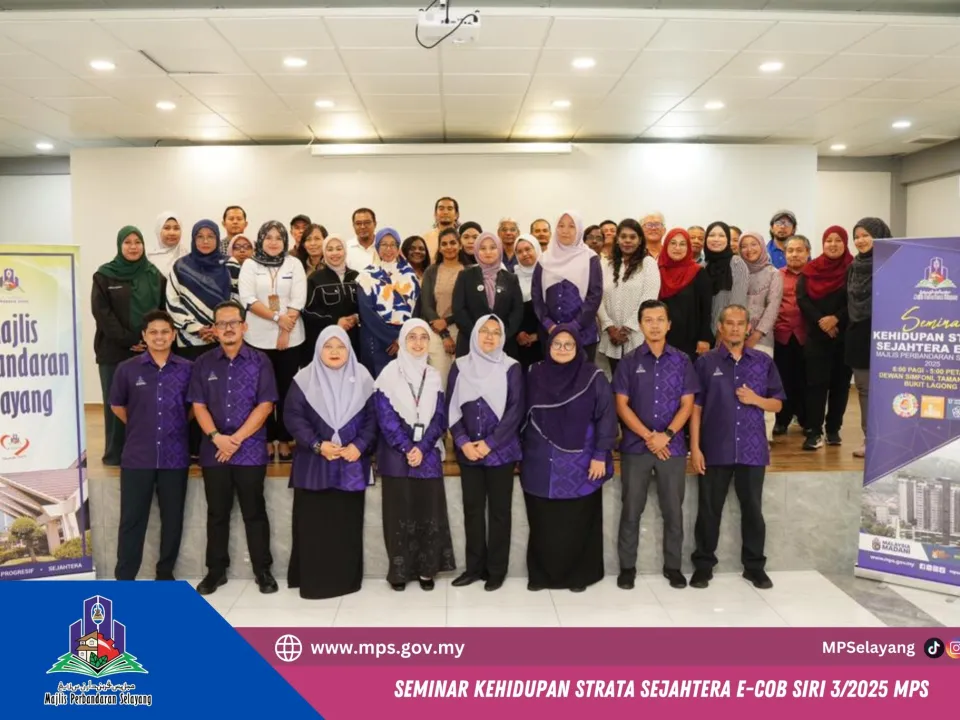 SEMINAR KEHIDUPAN STRATA SEJAHTERA E-COB SIRI 3 2025 MPS