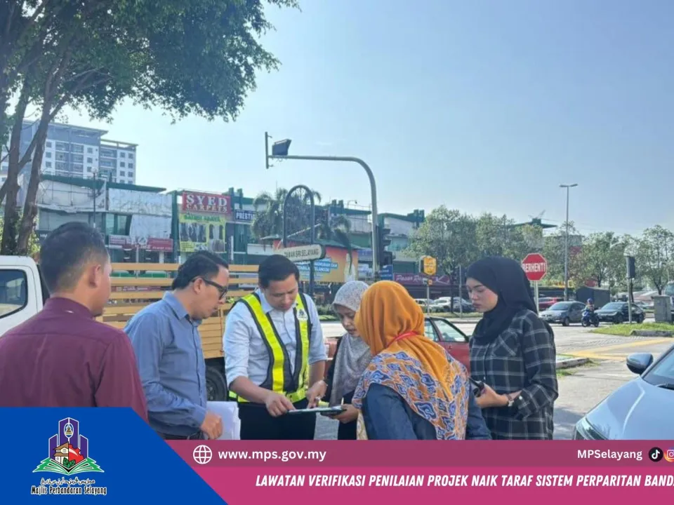 LAWATAN VERIFIKASI PENILAIAN PROJEK NAIK TARAF SISTEM PERPARITAN BANDAR