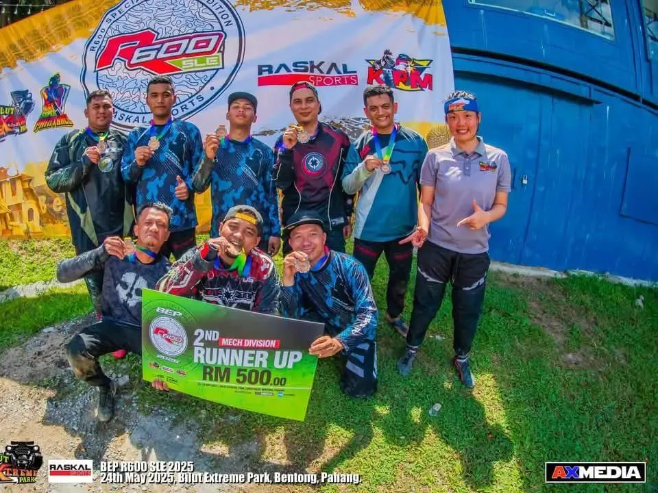 MPS RAIH TEMPAT KETIGA KEJOHANAN PAINTBALL BEP R600 SPECIAL LIMITED EDITION 2025