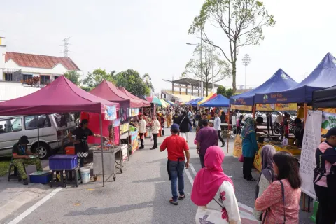 TINJAUAN TYDP MPS KE BAZAR RAMADAN BANDAR BARU SELAYANG
