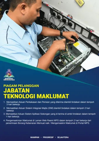 Piagam Pelanggan Jabatan Teknologi Maklumat