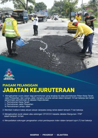 Piagam Pelanggan Jabatan Kejuruteraan