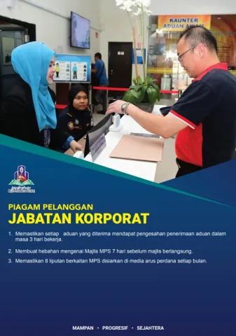 Piagam Pelanggan Jabatan Korporat